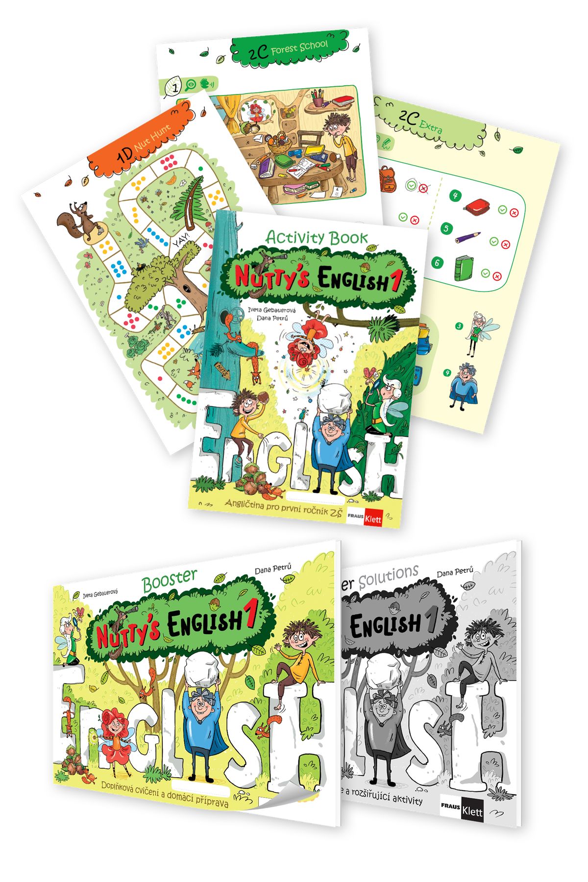 Nutty´s English 1 – žákovský balíček