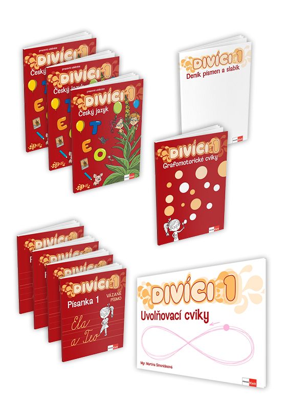 Divíci 1 – základní žákovský balíček – Český jazyk A/S