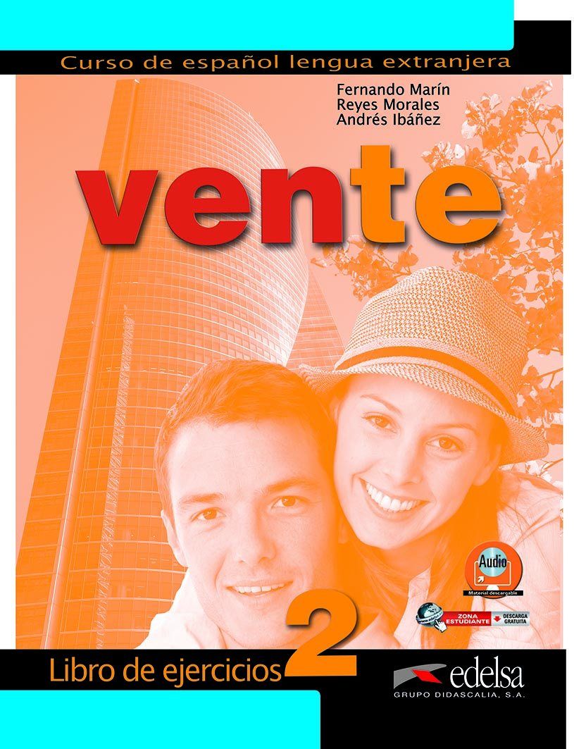 Vente 2 (B1+) – Libro de ejercicios + MP3 descargable