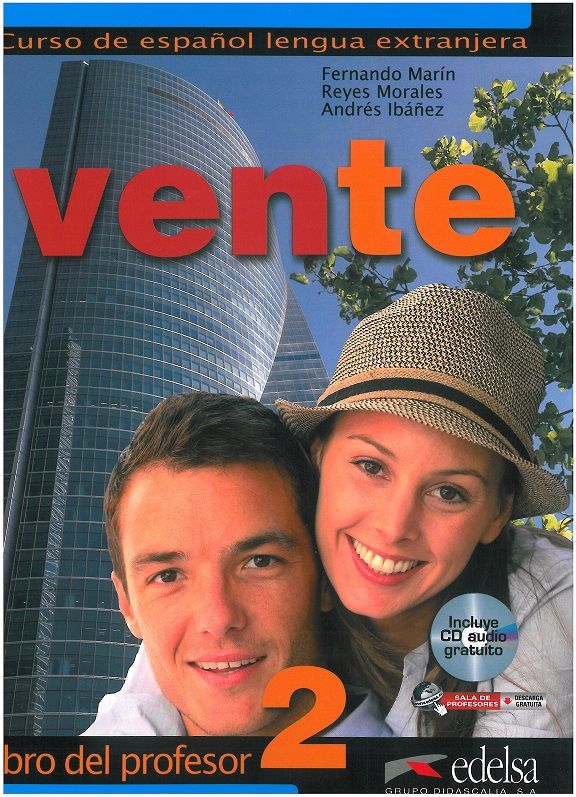 Vente 2 (B1+) – Libro del profesor + CD Audio