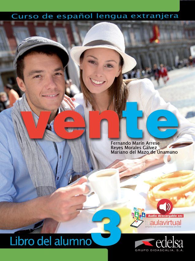 Vente 3 (B2) – Libro del alumno + MP3 descargable