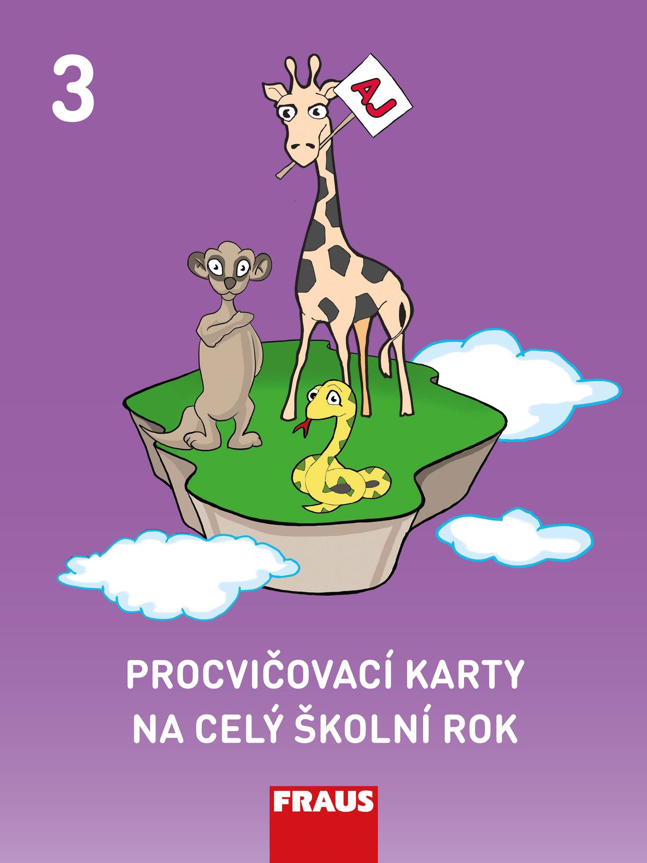 Procvičovací karty na celý školní rok – angličtina – 3. ročník