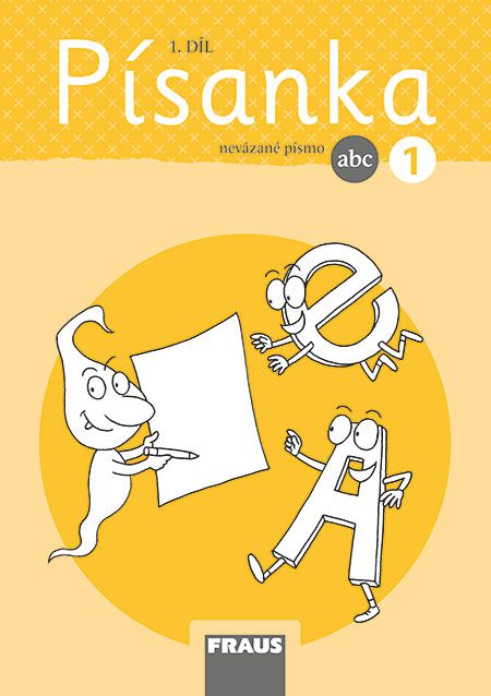 Český jazyk 1 – A/S metoda – písanka 1. díl – nevázané písmo