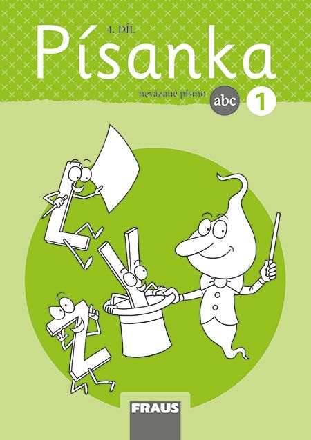Český jazyk 1 – A/S metoda – písanka 4. díl – nevázané písmo