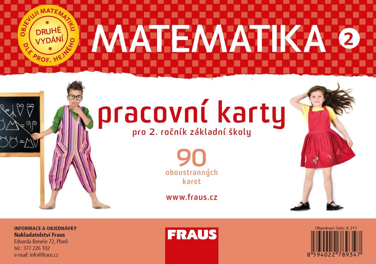 Pracovní karty k Matematice – metoda prof. Hejný – pro 2. ročník