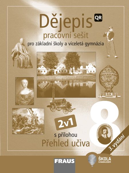 Dějepis 8 – hybridní černobílý pracovní sešit