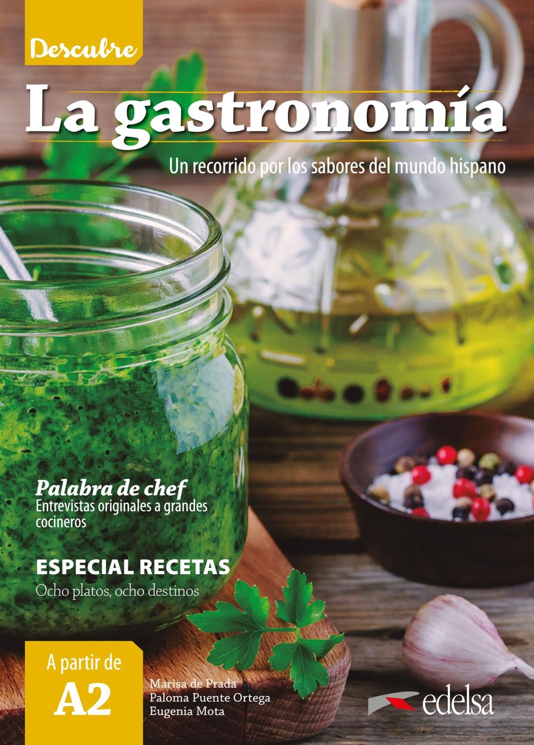 Descubre la gastronomía (A2) – Libro