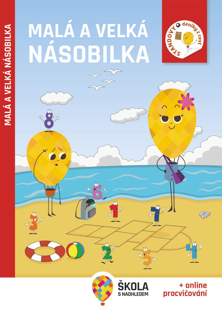 Standovy deníky z cest – Malá a velká násobilka – pro 2.-4. ročník