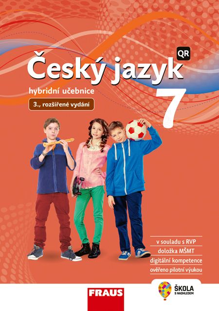 Český jazyk 7 – Nová generace – rozšířená hybridní učebnice