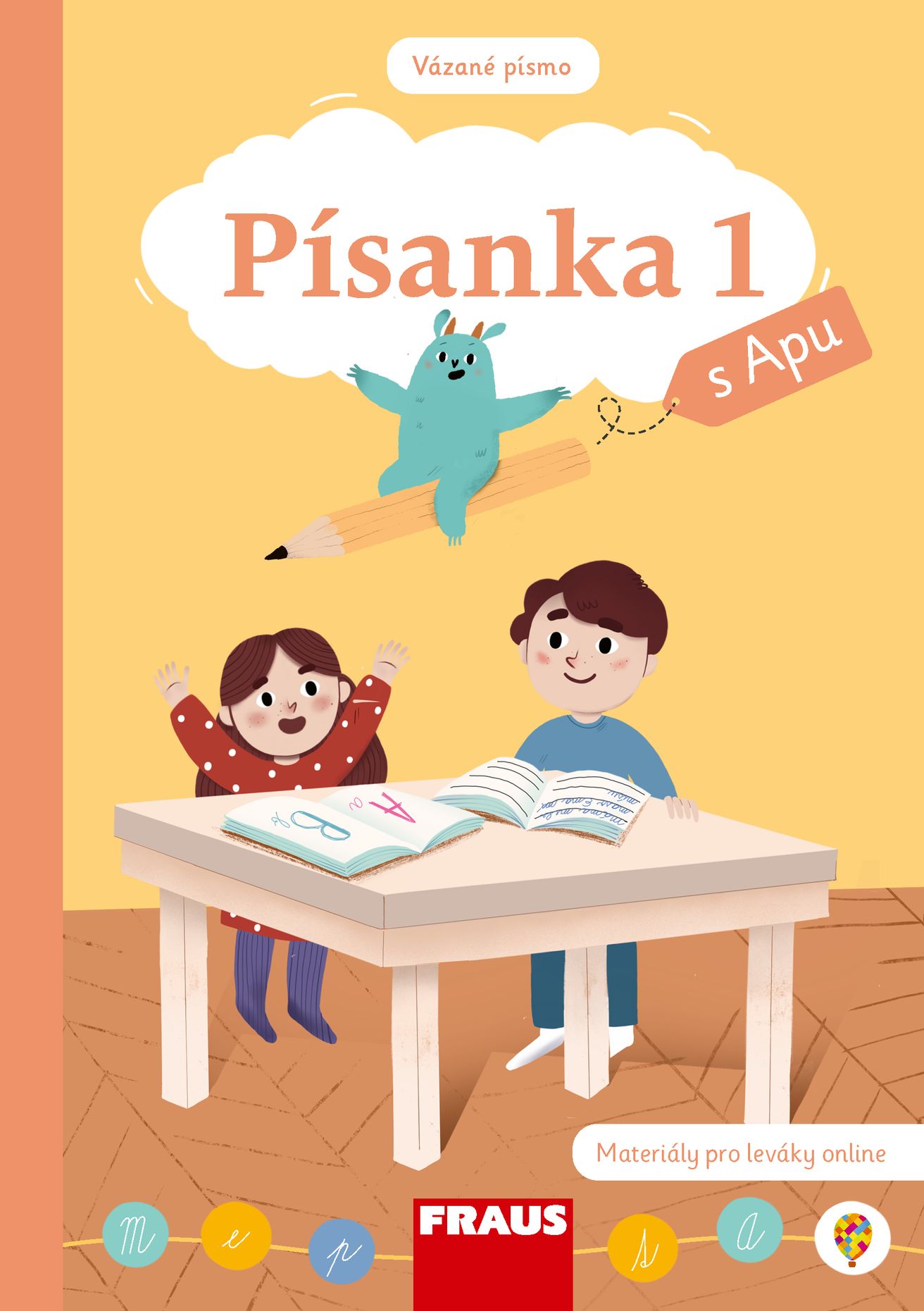Písanka s APU – písanka 1. díl – vázané písmo
