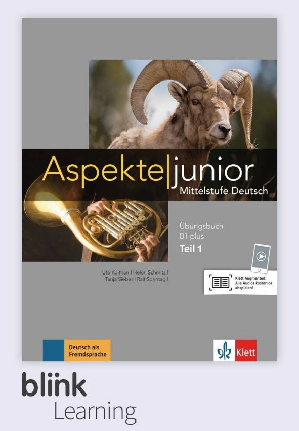 Aspekte junior B1.1+  – Digitale BlinkLearning – Übungsbuch – Lernende