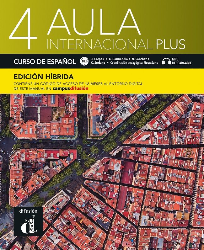 Aula internacional Plus 4 (B2.1) – Edición híbrida Libro del alumno + Campus (12 meses)