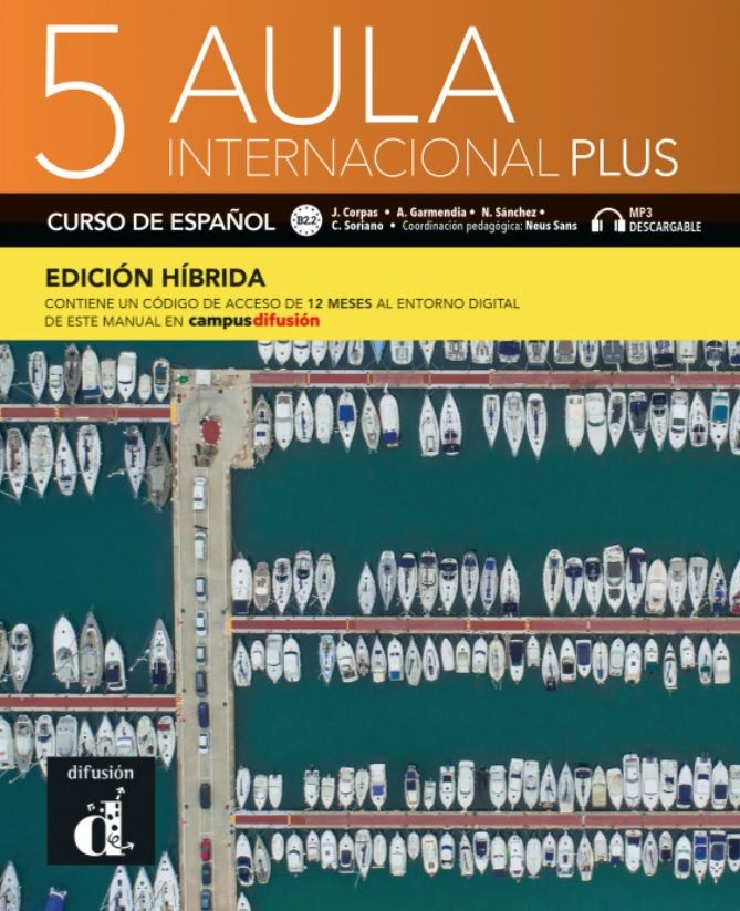 Aula internacional Plus 5 (B2.2) – Edición híbrida Libro del alumno + Campus (12 meses)