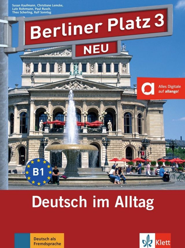 Berliner Platz neu 3 (B1) – Lehrbuch/Arbeitsbuch + MP3 allango.net