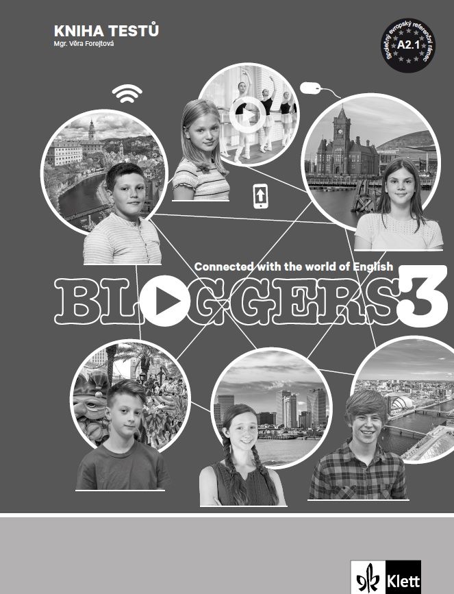 Bloggers 3 (A2.1) – kniha testů [tištěná + MP3 ke stažení]