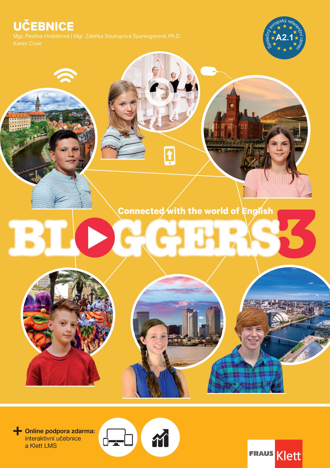 Bloggers 3 (A2.1) – učebnice + MP3 ke stažení