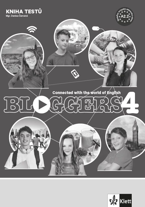 Bloggers 4 (A2.2) – kniha testů [tištěná + MP3 ke stažení]