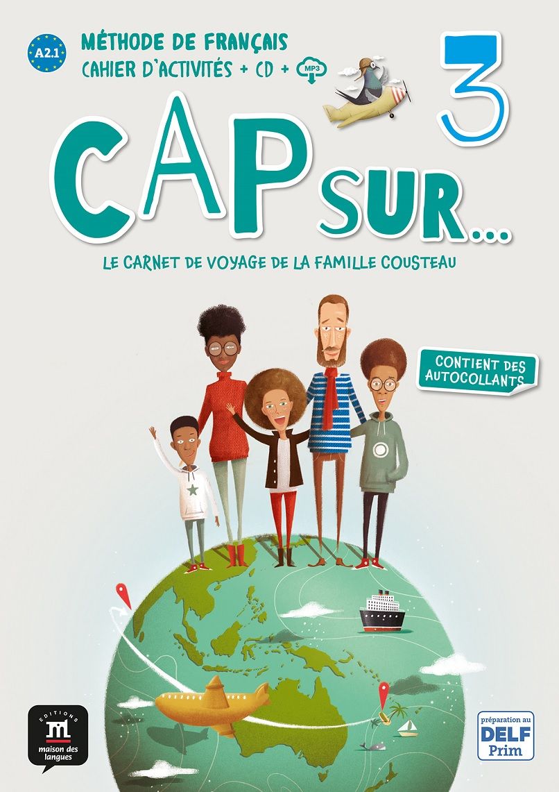 Cap Sur 3 (A2.1) – Cahier d'exercices + MP3 téléchargeables