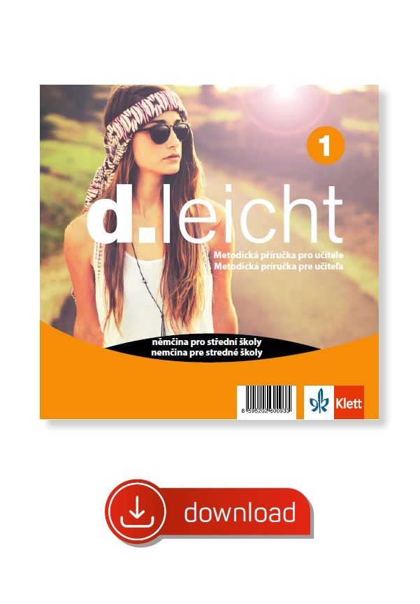 d.leicht 1 (A1) – metodická příručka [elektronická + MP3/Videa ke stažení] + učitelská licence (24 měsíců)