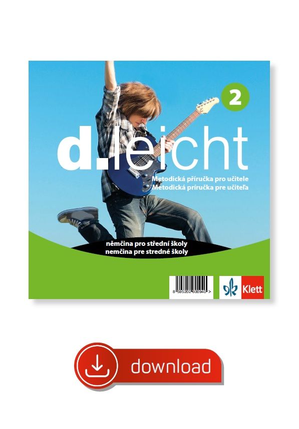d.leicht 2 (A2.1) – metodická příručka [elektronická + MP3/Videa ke stažení] + učitelská licence (24 měsíců)