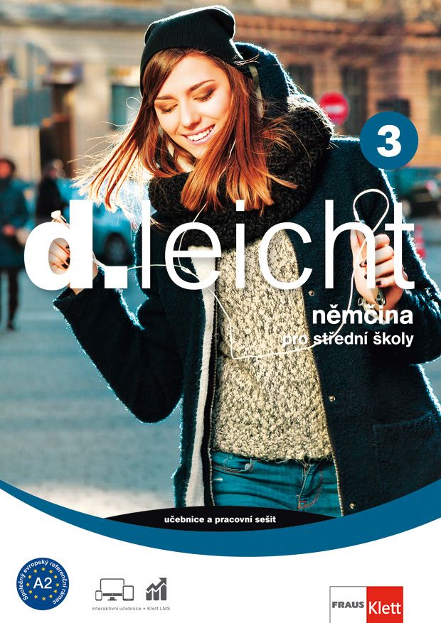 d.leicht 3 (A2.2) – učebnice s prac. sešitem + MP3 ke stažení + žák. licence (24 měsíců)