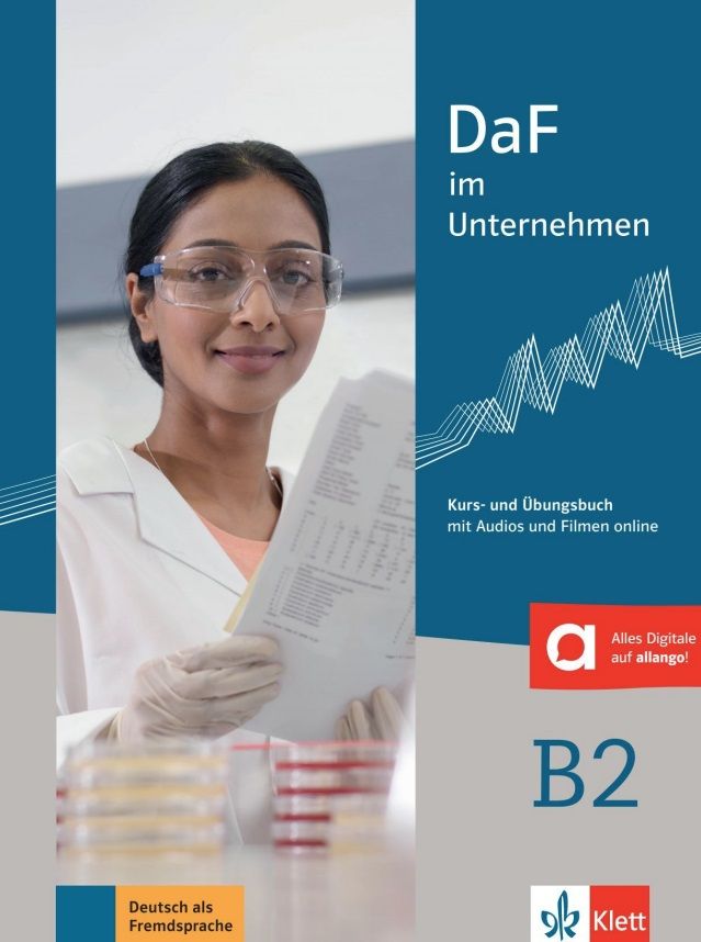 DaF im Unternehmen 4 (B2) – Kursbuch/Übungsbuch + MP3/Filmen allango.net