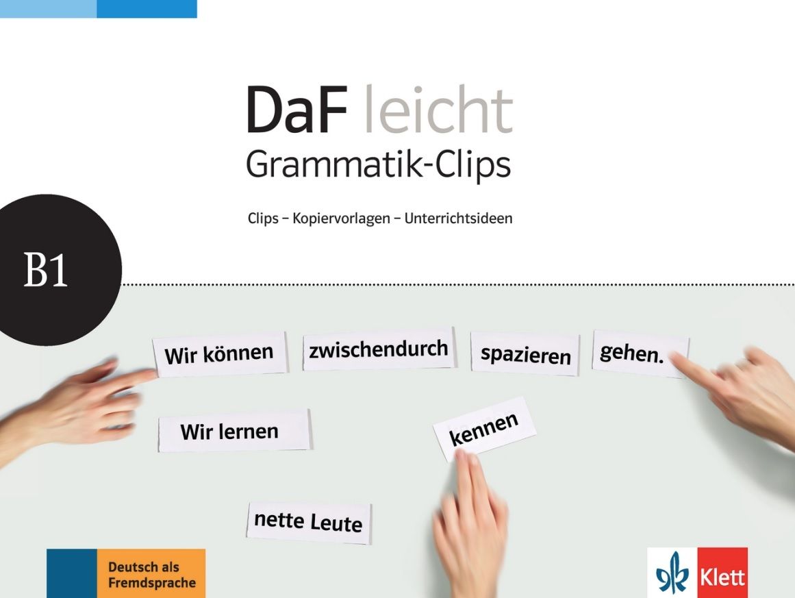 DaF leicht B1 – Heft + Grammatik-Clips