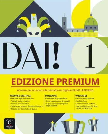 Dai! 1 (A1) – Premium Libro dello studente / Quaderno degli esercizi + MP3/Video Scaricabili