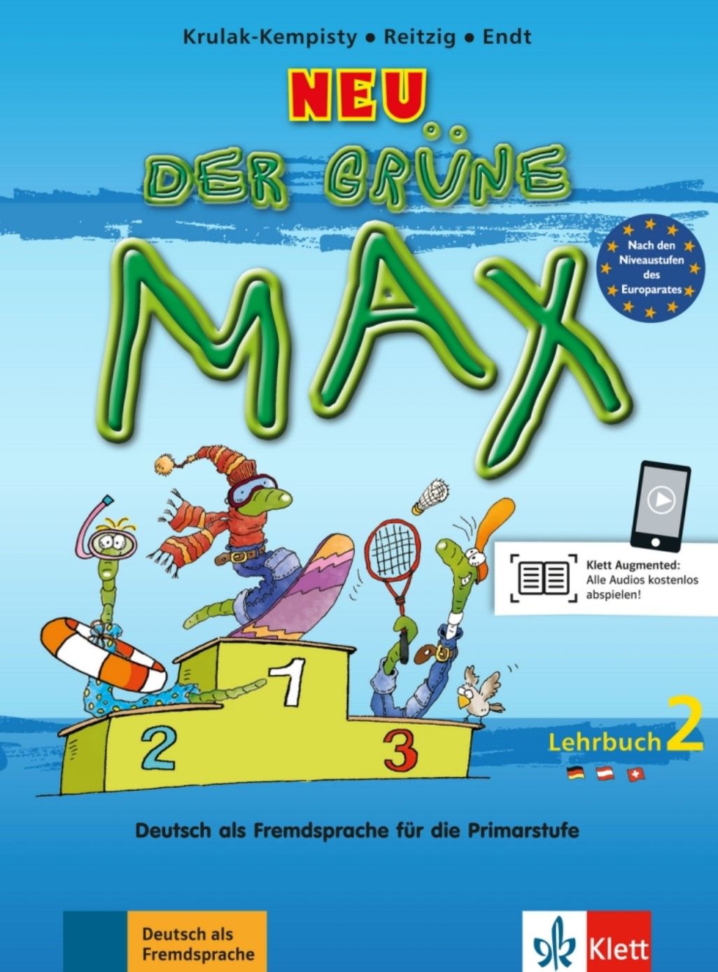 Der grüne Max neu 2 (A1-A2) – Lehrbuch + MP3 allango.net
