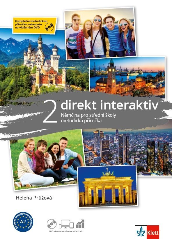 Direkt interaktiv 2 (A2) – metodická příručka + DVD + učitelská licence (neomezená)