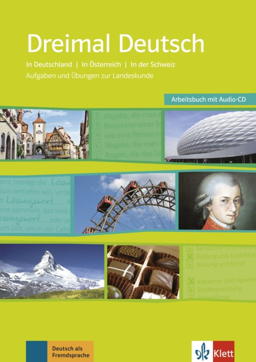 Dreimal Deutsch Neu – Arbeitsbuch + Audio CD