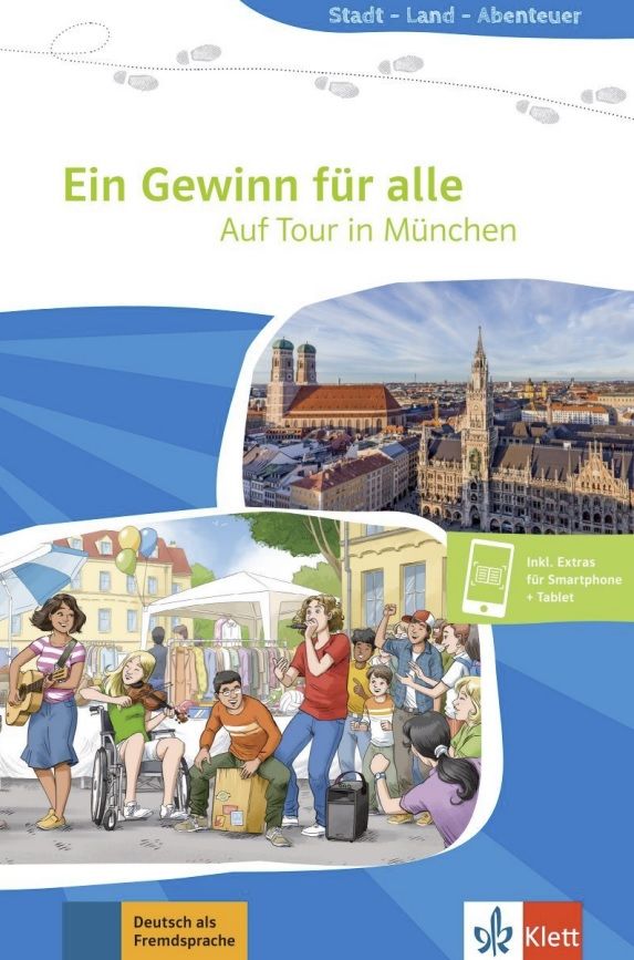 Ein Gewinn für alle – Auf Tour in München (A2) – Buch + MP3 allango.net