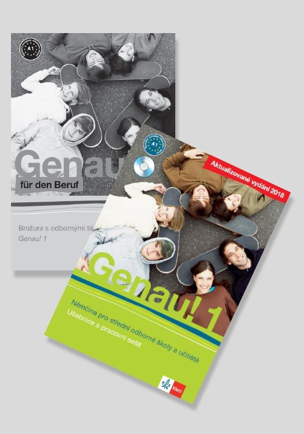 Genau! 1 (A1) – učebnice s pracovním sešitem + příloha Beruf + MP3 ke stažení