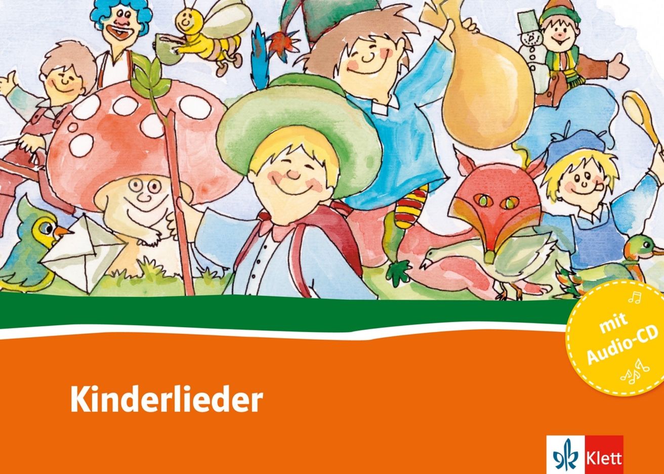 Kinderlieder – Buch + miniAudio CD