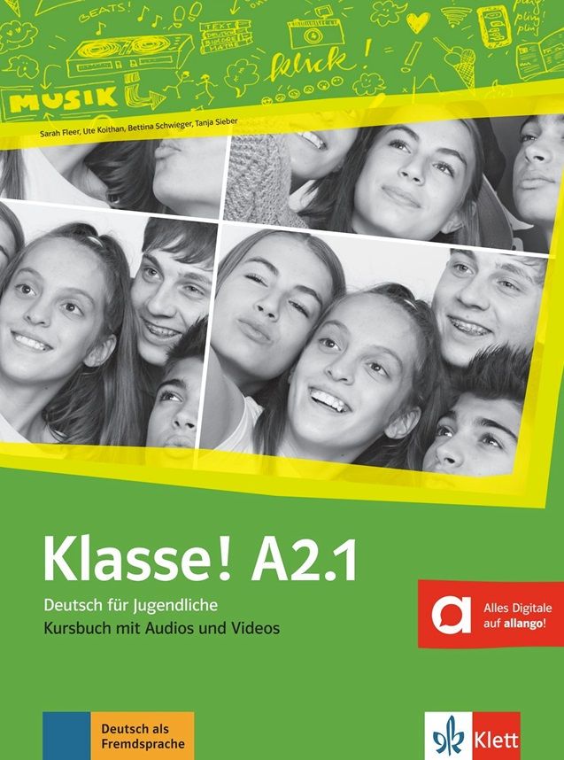Klasse A2.1 – Kursbuch + MP3/Video allango.net