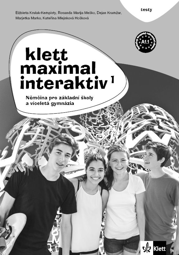 Klett Maximal interaktiv 1 (A1.1) – testy [tištěná + MP3 ke stažení]