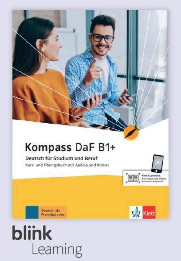 Kompass DaF B1+ – Digitale BlinkLearning – Kurs./Übungsbuch – Unterrichtende
