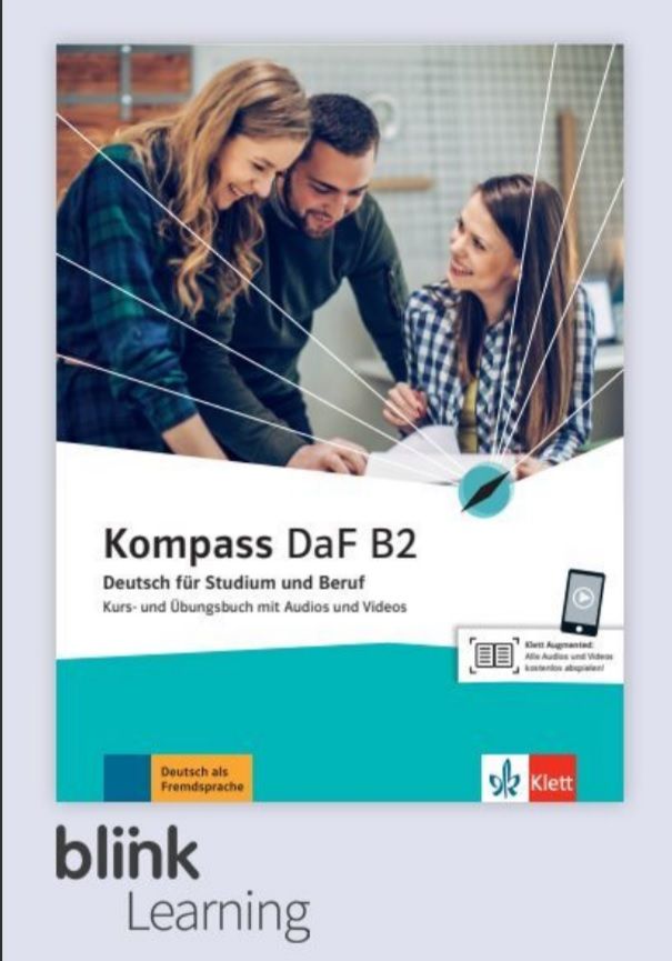 Kompass DaF B2 – Digitale BlinkLearning – Kurs./Übungsbuch – Lernende