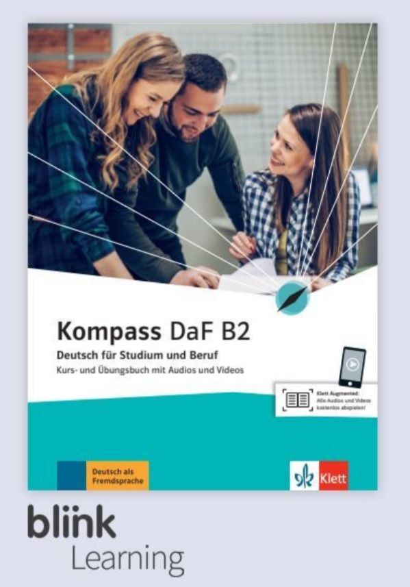 Kompass DaF B2 – Digitale BlinkLearning – Kurs./Übungsbuch – Unterrichtende