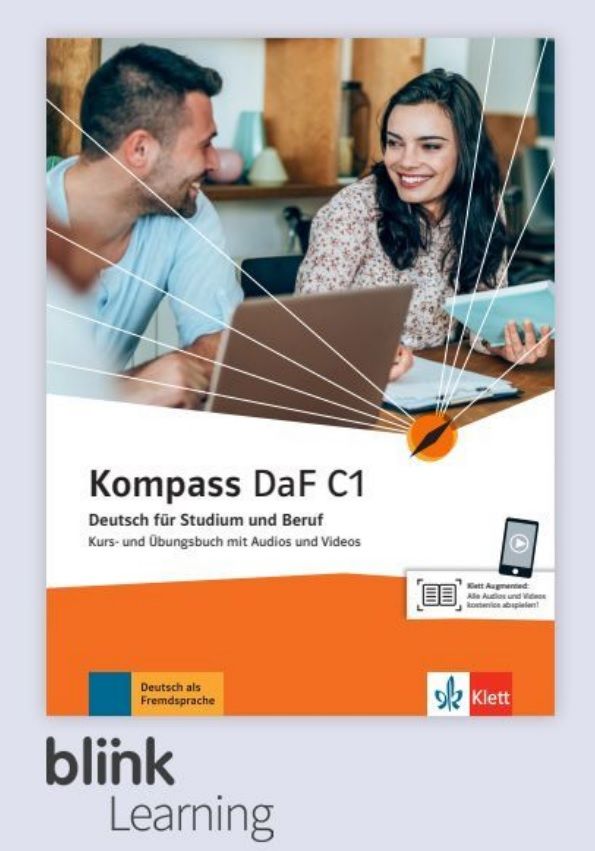 Kompass DaF C1 – Digitale BlinkLearning – Kurs./Übungsbuch – Lernende