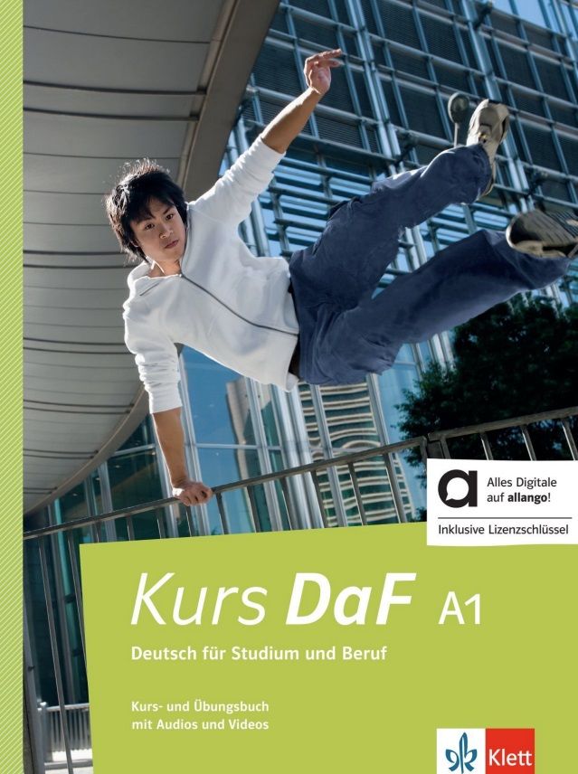 Kurs DaF 1 (A1) – Hybride Ausgabe – Kurs./Übungsbuch + MP3/Video allango.net + Lizenz (24 Monate)