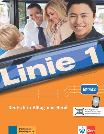 Linie 1 - 4 (B1+/B2) – Kursbuch/Übungsbuch + MP3/Video allango.net