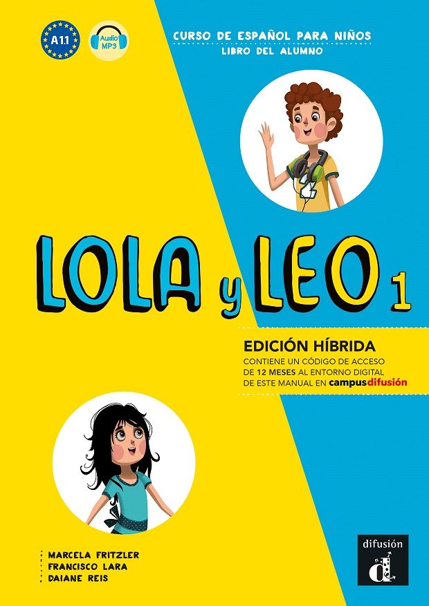 Lola y Leo 1 (A1.1) – Edición híbrida Libro del alumno + Campus (12 meses)