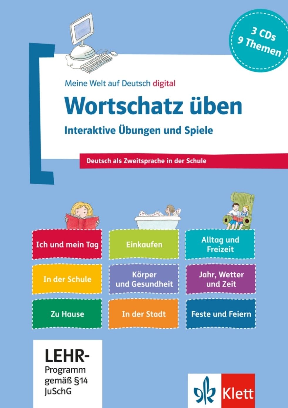 Meine Welt auf Deutsch – Interaktive Übungen und Spiele 3CD-Rom