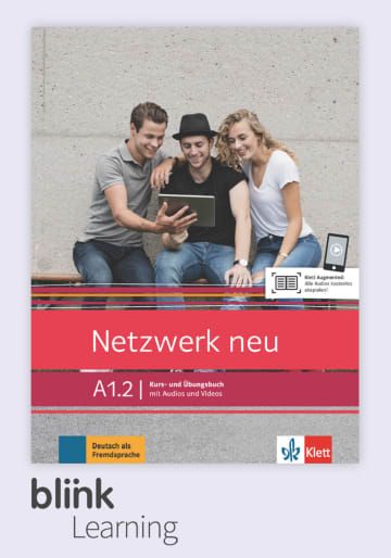 Netzwerk neu A1.2 – Digitale BlinkLearning – Kursbuch – Lernende