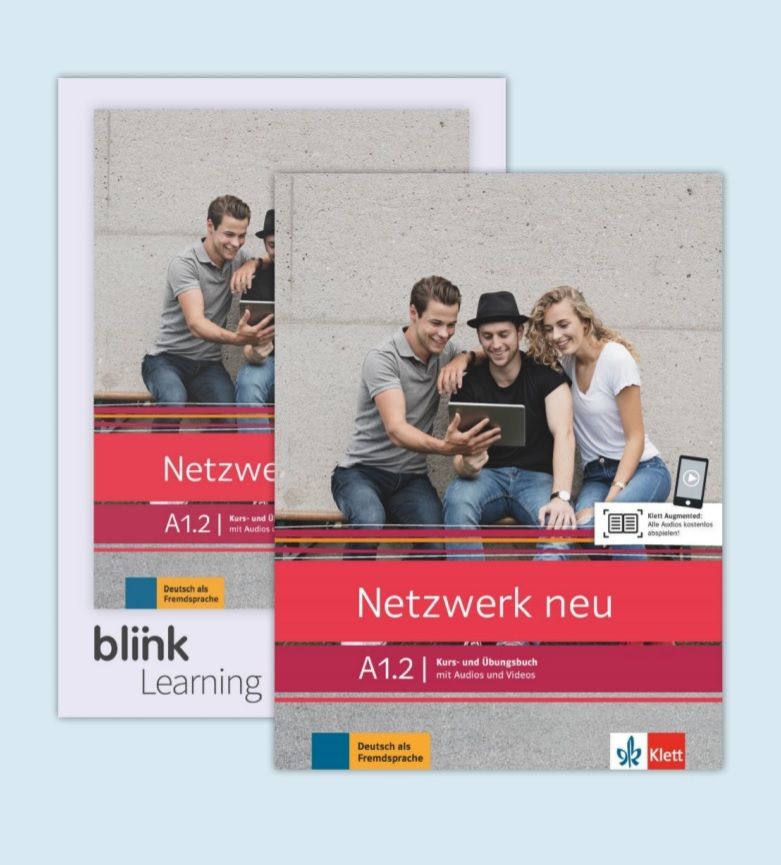 Netzwerk neu A1.2 – Kurs./Übungsbuch Teil 2 + BlinkLearning Blended Bundle (14 Monate)