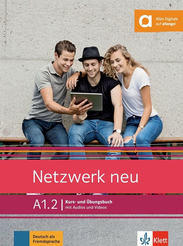 Netzwerk neu A1.2 – Kurs./Übungsbuch Teil 2 + MP3/Video allango.net