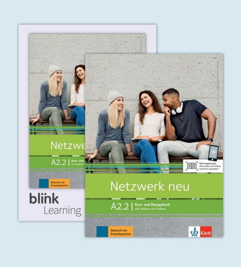 Netzwerk neu A2.2 – Kurs./Übungsbuch Teil 2 + BlinkLearning Blended Bundle (14 Monate)