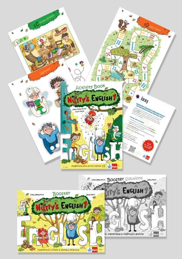 Nutty´s English 1 – žákovský balíček