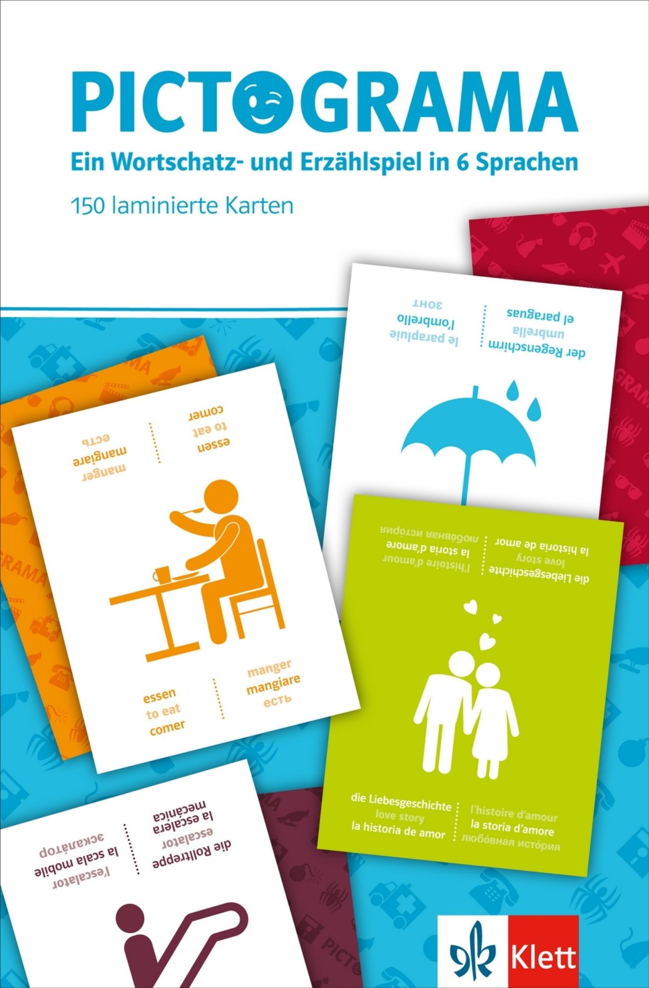 Pictograma – 150 laminierte Spielkarten